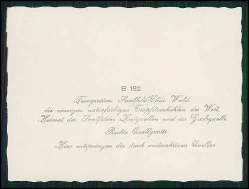 10x Foto Saalfeld an der Saale Thüringen, Feengrotten diverse Ansichten 1939
