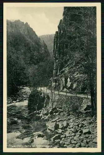 AK Thale im Harz, Partie am Kronensumpf 1942 Feldpost gelaufen