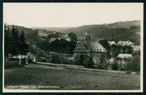 Foto AK  Schleiden in der Eifel Blick zum Realprogymnasium 1933 Cekade Karte