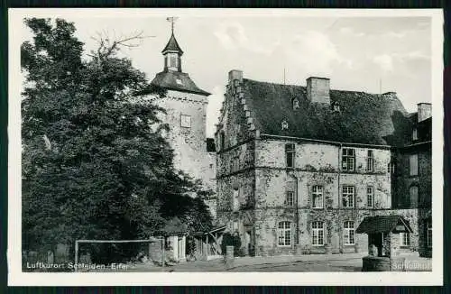 2x AK  Schleiden in der Eifel, Schloss, Pfarrkirche Panorama uvm. 1933