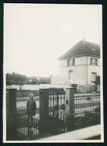 7x Foto Weiden oder Hürth Hausnummer 30 Stadtrand von Köln 1938