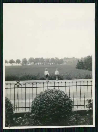 7x Foto Weiden oder Hürth Hausnummer 30 Stadtrand von Köln 1938