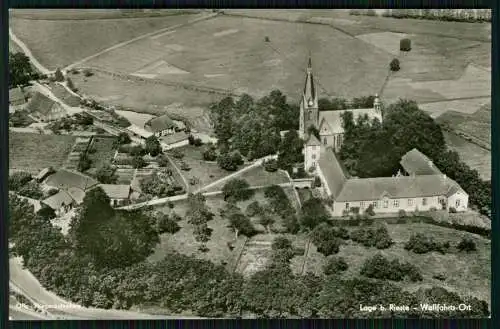 Foto AK Lage Rieste Bienenbüttel St. Johannes Wallfahrts-Ort Kirche Luftbild