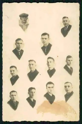 4x Foto AK Portrait Fußballspieler FC Schalke 04 Gelsenkirchen 1934-38