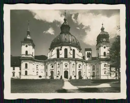 12x Foto Kloster Ettal Benediktinerabtei im Dorf Ettal in Oberbayern 1939