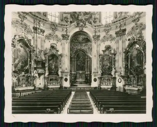 12x Foto Kloster Ettal Benediktinerabtei im Dorf Ettal in Oberbayern 1939