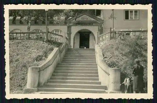 Foto Buckow Brandenburg Restaurant Fischerkehle Außenansicht Schermützelsee 1941