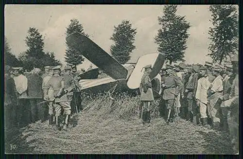 AK 1.WK Flugzeug Royal Flying 2 Sqn 05. 01. 1916 von Oswald Boelcke abgeschossen