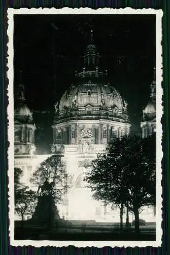 3x Foto Berlin Wehrmacht Soldaten Zapfenstreich und andere bei Nacht um 1936