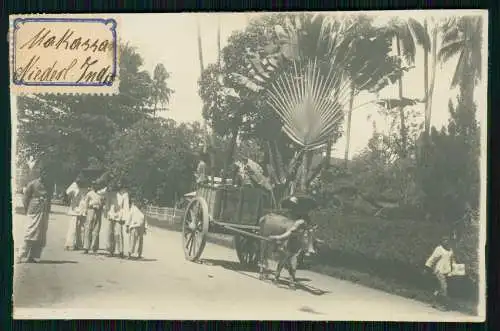 Foto 14x9cm Makassar Sulawesi Selatan Niederländisch-Ostindien Indonesien 1910