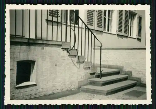 6x Foto Stadt Dorf in Deutschland Wo ? Gebäude Amt oder ähnlich um 1940
