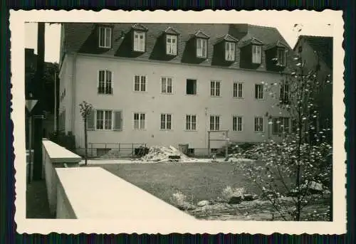 6x Foto Stadt Dorf in Deutschland Wo ? Gebäude Amt oder ähnlich um 1940
