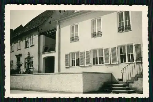 6x Foto Stadt Dorf in Deutschland Wo ? Gebäude Amt oder ähnlich um 1940