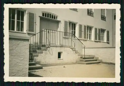 6x Foto Stadt Dorf in Deutschland Wo ? Gebäude Amt oder ähnlich um 1940