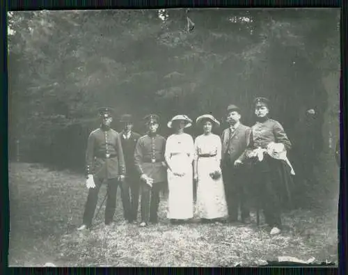 3x Foto Soldaten Prizenmaier Forstfach Knies Compagnie Kaufmann Sörgeil 1912 uvm