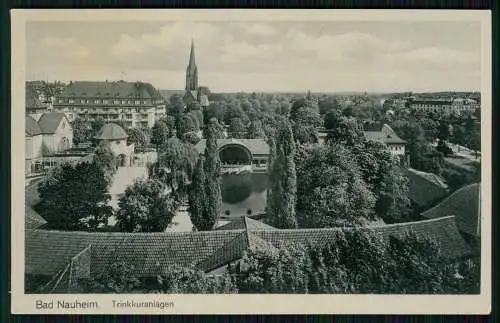 4x Ansichtskarten Bad Nauheim im Wetteraukreis Hessen Ansichten 1943 gelaufen