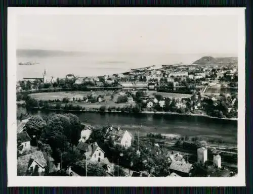 12x Foto Trondheim am Trondheimer Fjord in Mittelnorwegen 1940 diverse Ansichten