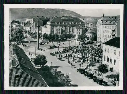 12x Foto Trondheim am Trondheimer Fjord in Mittelnorwegen 1940 diverse Ansichten