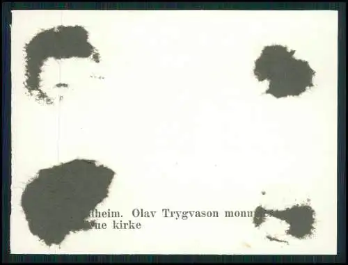 12x Foto Trondheim am Trondheimer Fjord in Mittelnorwegen 1940 diverse Ansichten