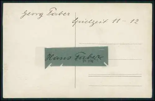 Foto AK Theater Dortmund 1911-12 - Schauspieler Hans Georg Faber Standportrait