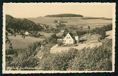 Foto 14x9cm Wislade Lüdenscheid einzelne Häuser mit Umgebung 1936