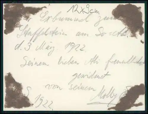 Foto Restaurant Gaststätte zum Sächsischer Jäger 1922 weitere Info Rückseite