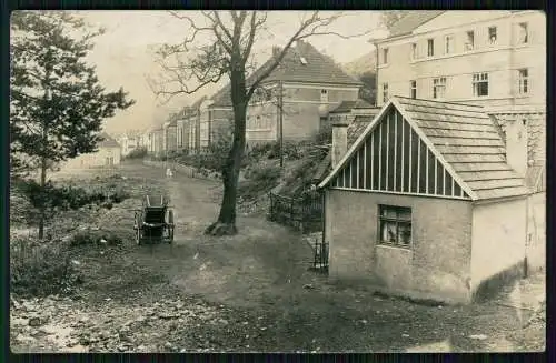 Foto AK im bergischen Land Wo ? Häuser und Straßenansicht um 1930