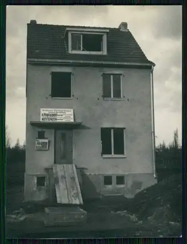 Foto Bonn Mondorfer Str.? 10 Haus Ansicht 1934 Bau einer Vierhaus-Gruppe Rohbau