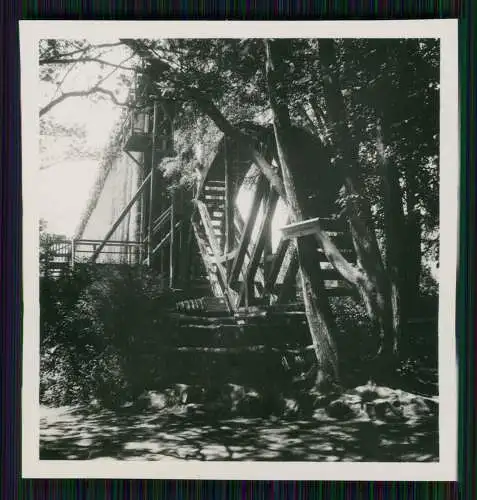 Foto Bad Münster am Stein Wassermühle an der Saline 1938