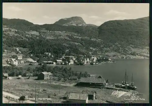 Foto AK Ulvik Hardanger Provinz Vestland in Norwegen am Ende des Ulvikafjorden