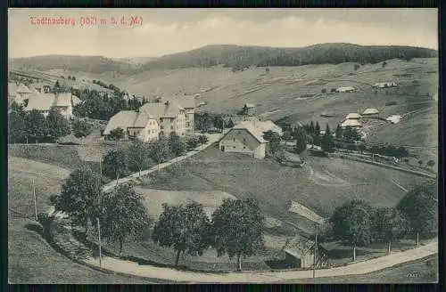 AK  Todtnauberg Todtnau im Südschwarzwald Kreis Lörrach Blick auf den Ort 1911