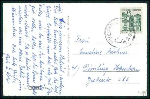 Foto AK Ansichtskarte Postkarte Huzenbach Baiersbronn im Schwarzwald, Murgtal