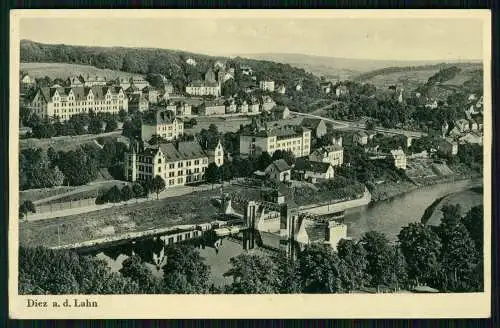 AK Ansichtskarte Postkarte Diez an der Lahn, Gesamtansicht 1936