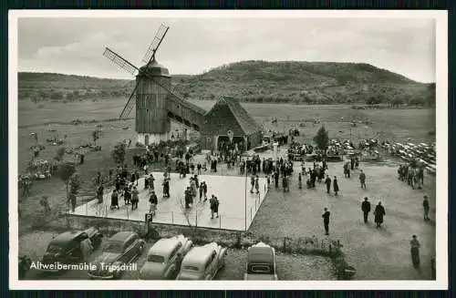 Foto AK Altweiber - Windmühle Tripsdrill Zabergäu Gasthaus Gasthof Brackenheim