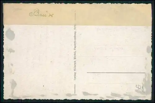 AK Ansichtskarte Postkarte Most Brüx Region Aussig, Adolf Hitler Platz 1941