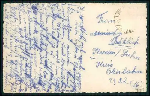 Foto AK Osečná Oschitz Olschwitz im Liberecký kraj Sudetengau 1942 gelaufen