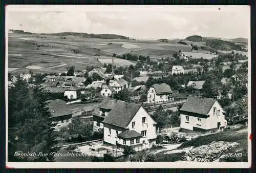 Foto AK Chudeřín Bergesgrün Bettelgrün Litvínov Okres Most Tschechien 1941 gel.