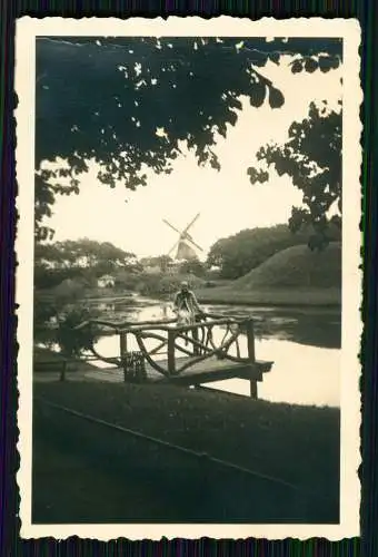 Foto Nordseebad Norderney Ostfriesland, Windmühle Wassermühle 1935