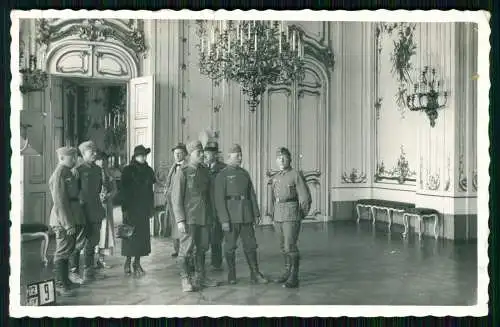 3x AK Soldaten Wehrmacht Schloß Schönbrunn Wien 13. Hietzing 1944 Feldpost gel.