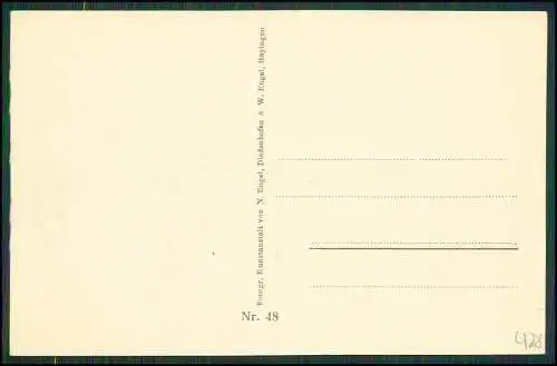 AK 1. WK Feldpost-Karte - Westlicher Kriegsschauplatz Varennes Kriegszerstörung