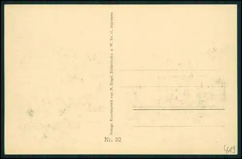 AK 1. WK Feldpost-Karte -Kriegsschauplatz Dun an der Maas deutsche Soldaten Boot