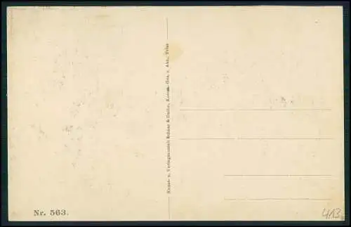 AK 1. WK Feldpost-Karte - Raucourt Von Franzosen zerschossene Kirche zerstört