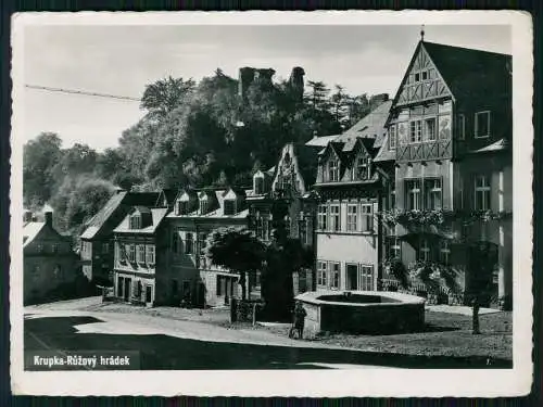 Foto AK Krupka-Růžový hrádek Krupka Graupen Ústecký kraj in Tschechien