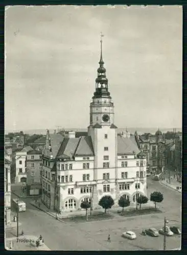 AK Opava Troppau Reg. Mährisch Schlesien, Radnice, Rathaus