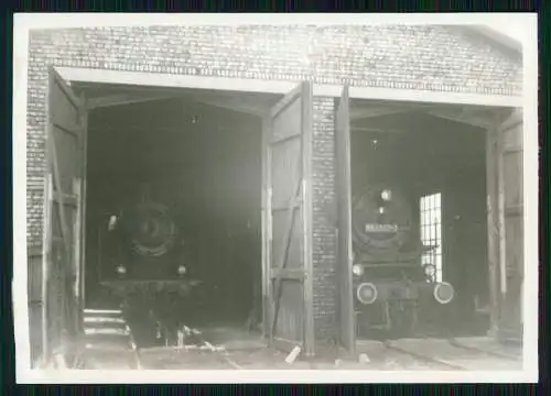 7x Foto Deutsche Eisenbahn Lokomotive Bahnhof Gleisanlagen uvm. aus der DDR Zeit