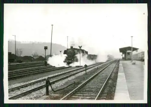 6x Foto Deutsche Eisenbahn Lokomotive Bahnhof Gleisanlagen uvm. aus der DDR Zeit