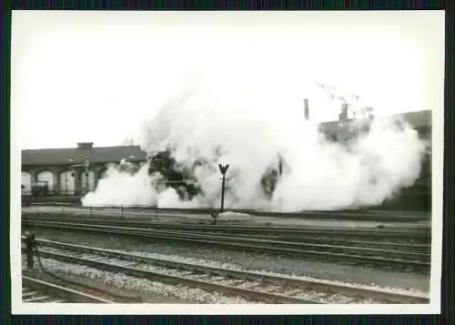 6x Foto Deutsche Eisenbahn Lokomotive Bahnhof Gleisanlagen uvm. aus der DDR Zeit