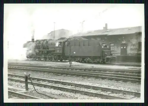 8x Foto Deutsche Eisenbahn Lokomotive Bahnhof Gleisanlagen uvm. aus der DDR Zeit