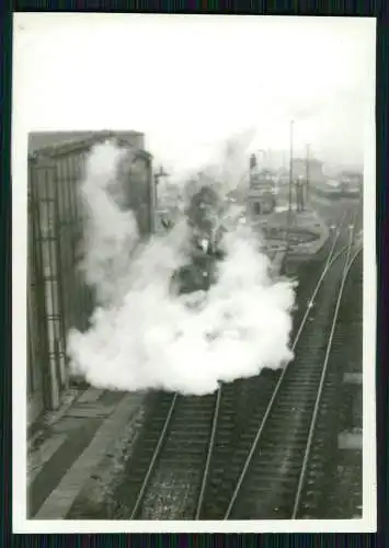6x Foto Deutsche Eisenbahn Lokomotive Bahnhof Gleisanlagen uvm. aus der DDR Zeit