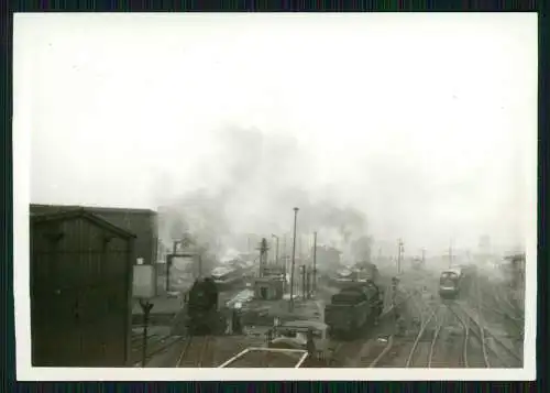 6x Foto Deutsche Eisenbahn Lokomotive Bahnhof Gleisanlagen uvm. aus der DDR Zeit